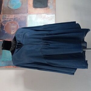 Jones New York Indigo Tunic Top Size XL/ NWOT